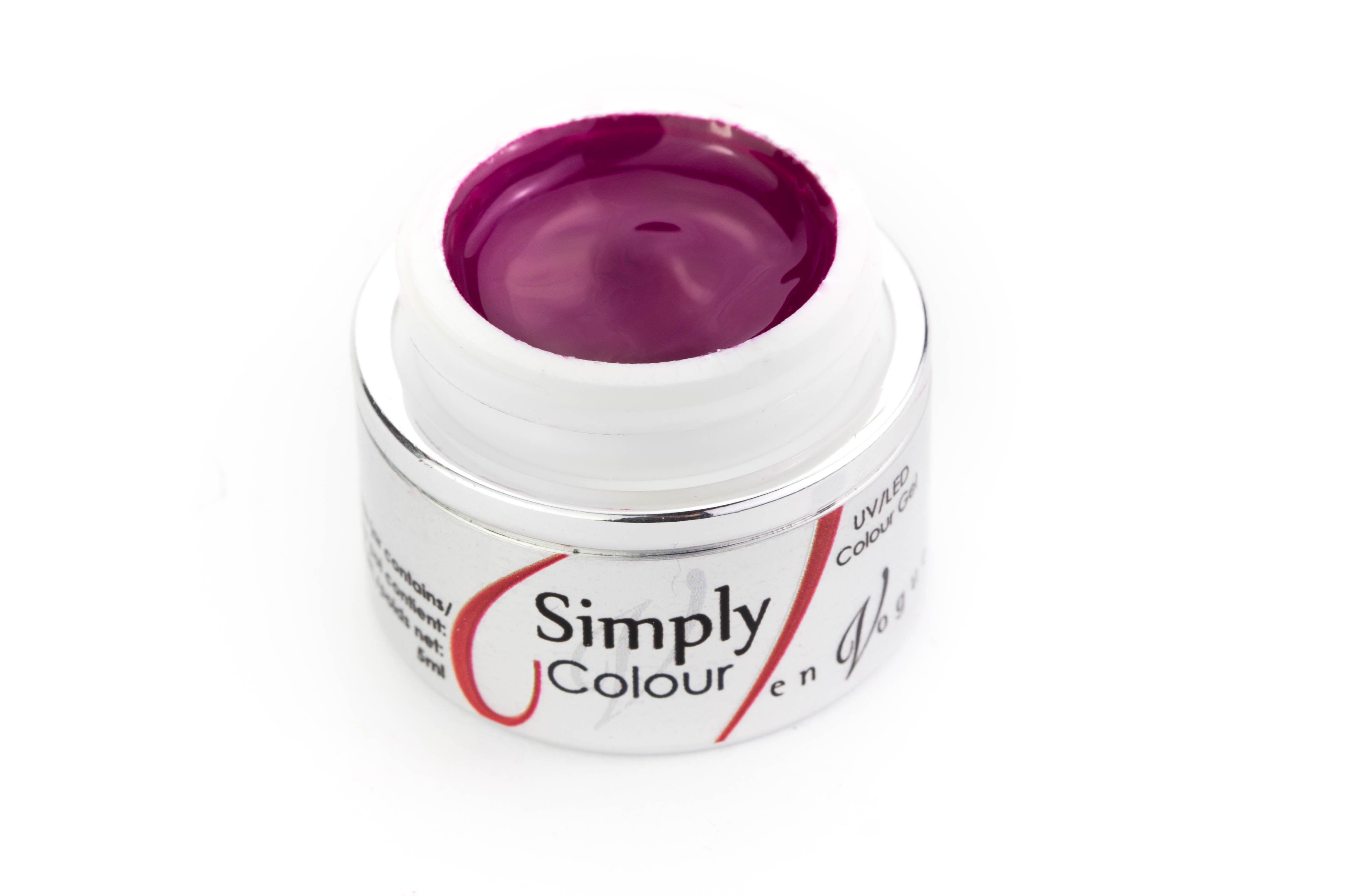 En Vogue Simply Colour Gel - Sangria - Creata Beauty - Professional Beauty Products