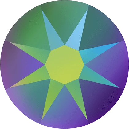 Creata Swarovski Scarabaeus Green - 30 Pieces - Creata Beauty - Professional Beauty Products