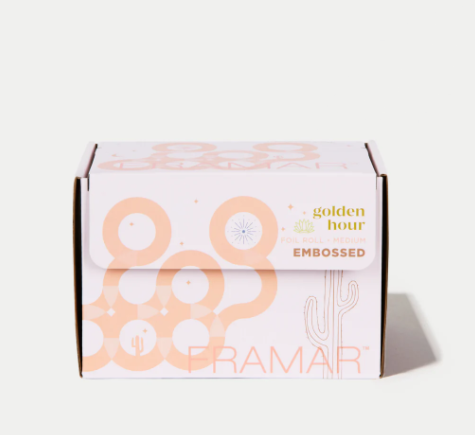 Framar Embossed Foil - Golden Hour (Medium) - Small Roll - Creata Beauty - Professional Beauty Products