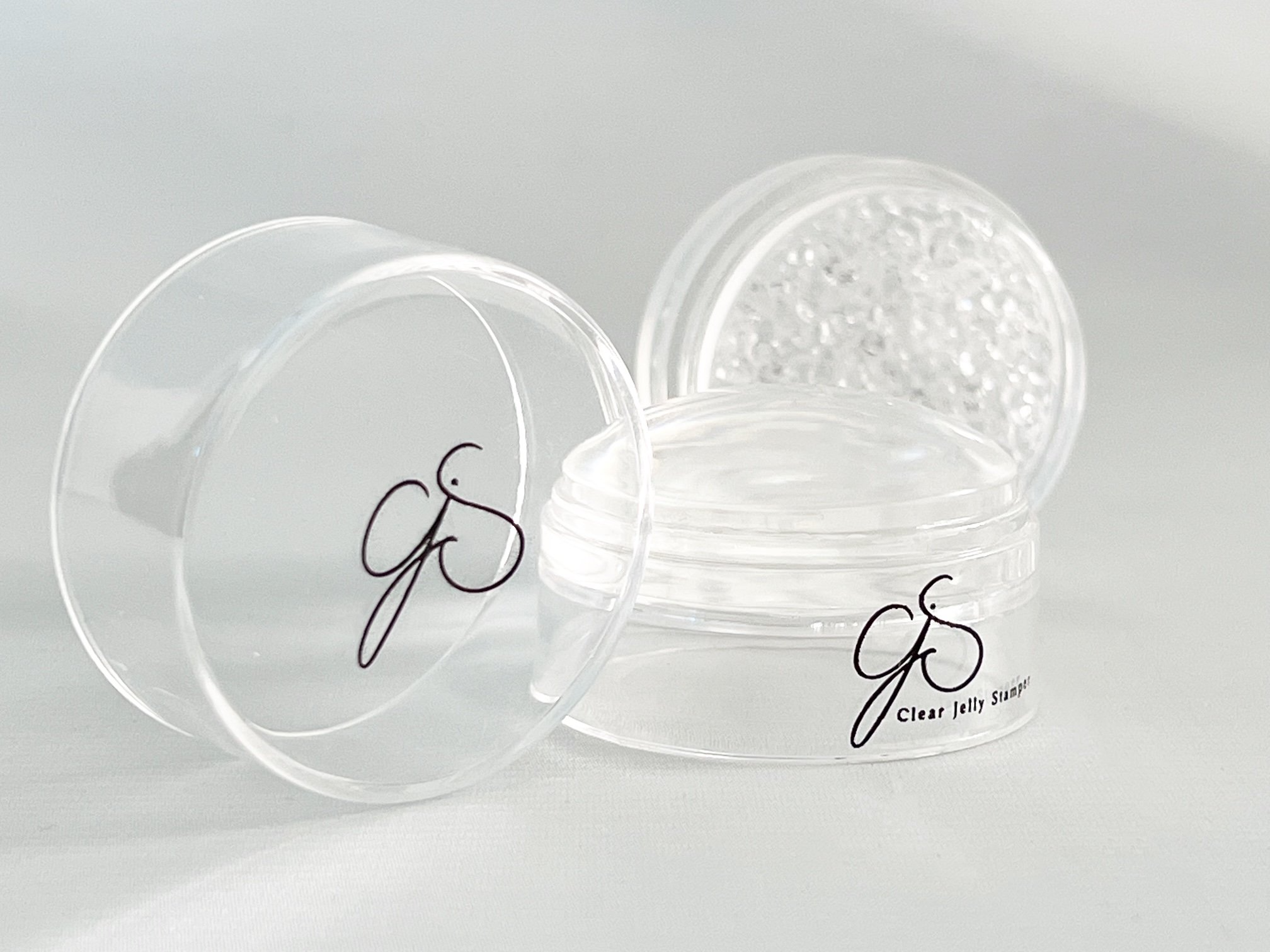 Clear Jelly Stamper - Lil' Miss Bling XL Stamper Set - Creata Beauty - Professional Beauty Products