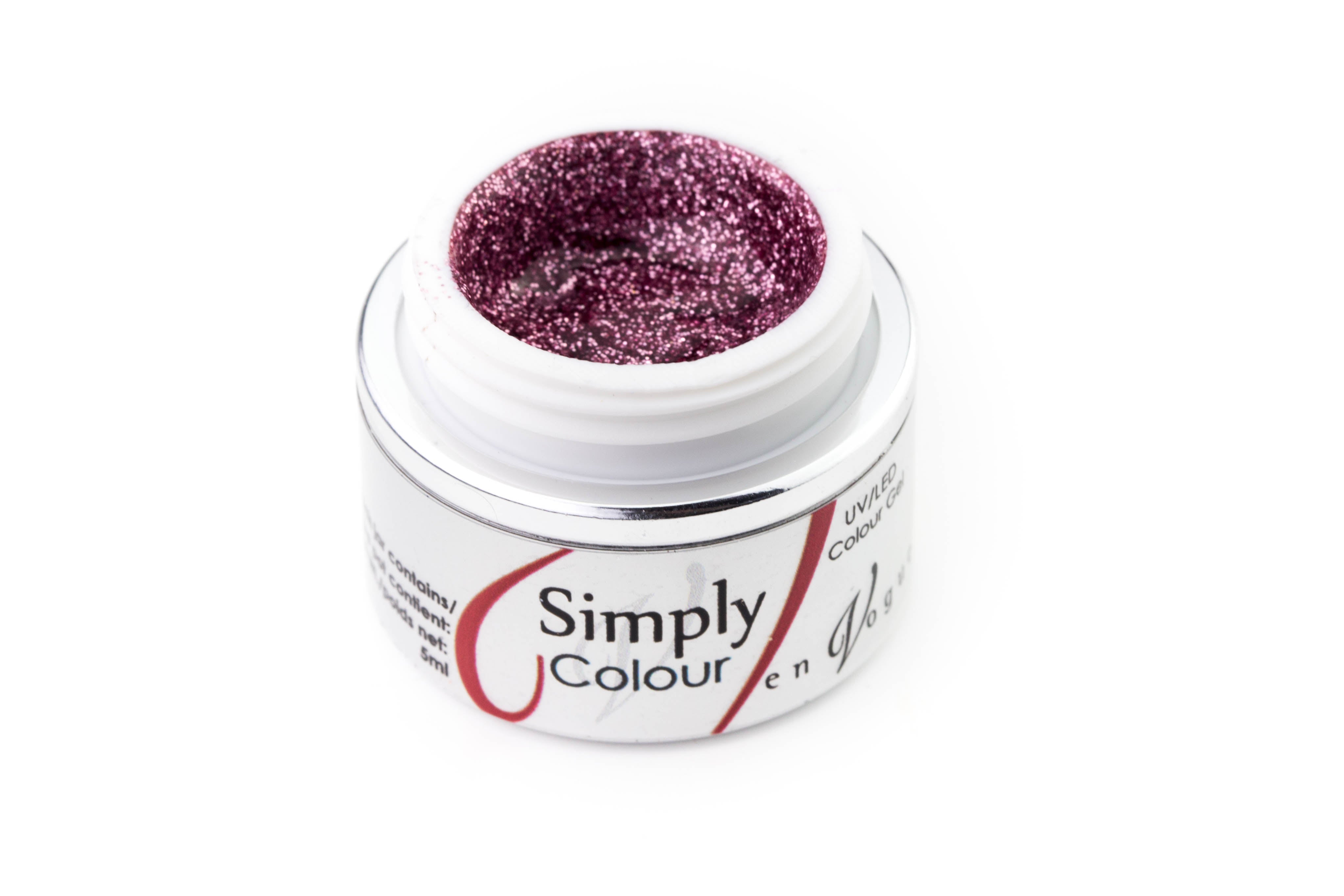 En Vogue Simply Glitter Gel - Smooch - Creata Beauty - Professional Beauty Products
