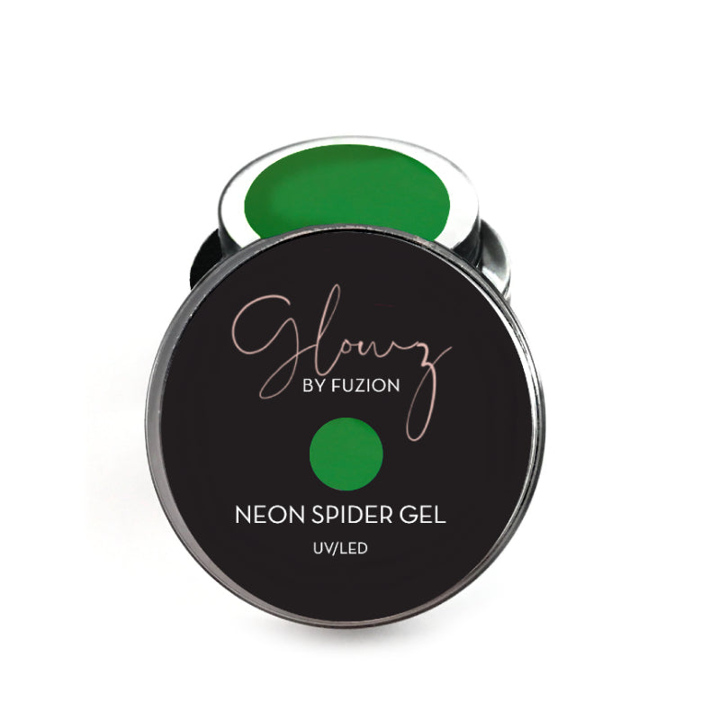 Fuzion Glowz - Neon Spider Gel Green - Creata Beauty - Professional Beauty Products