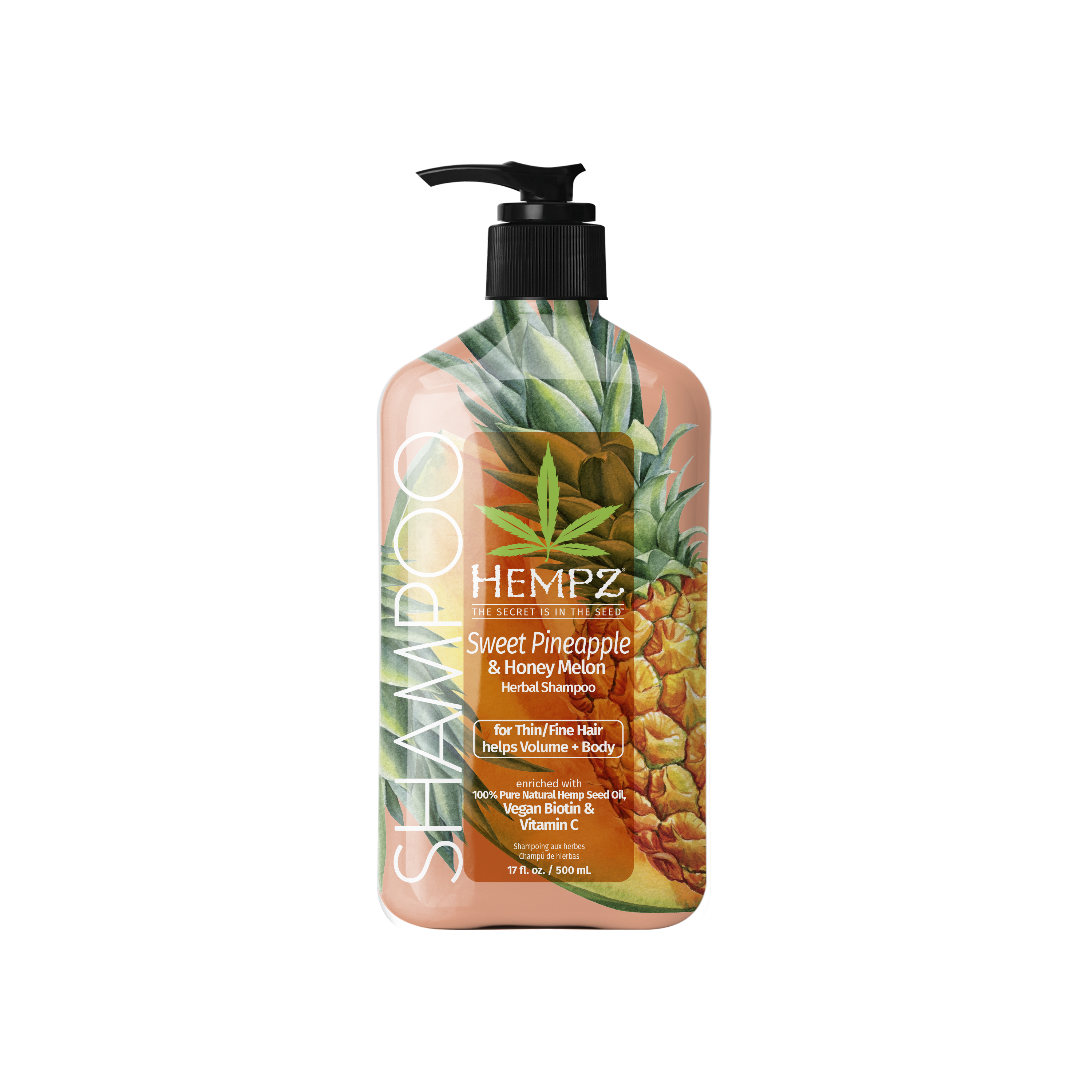 Hempz Sweet Pineapple & Honey Melon Herbal Shampoo - Creata Beauty - Professional Beauty Products