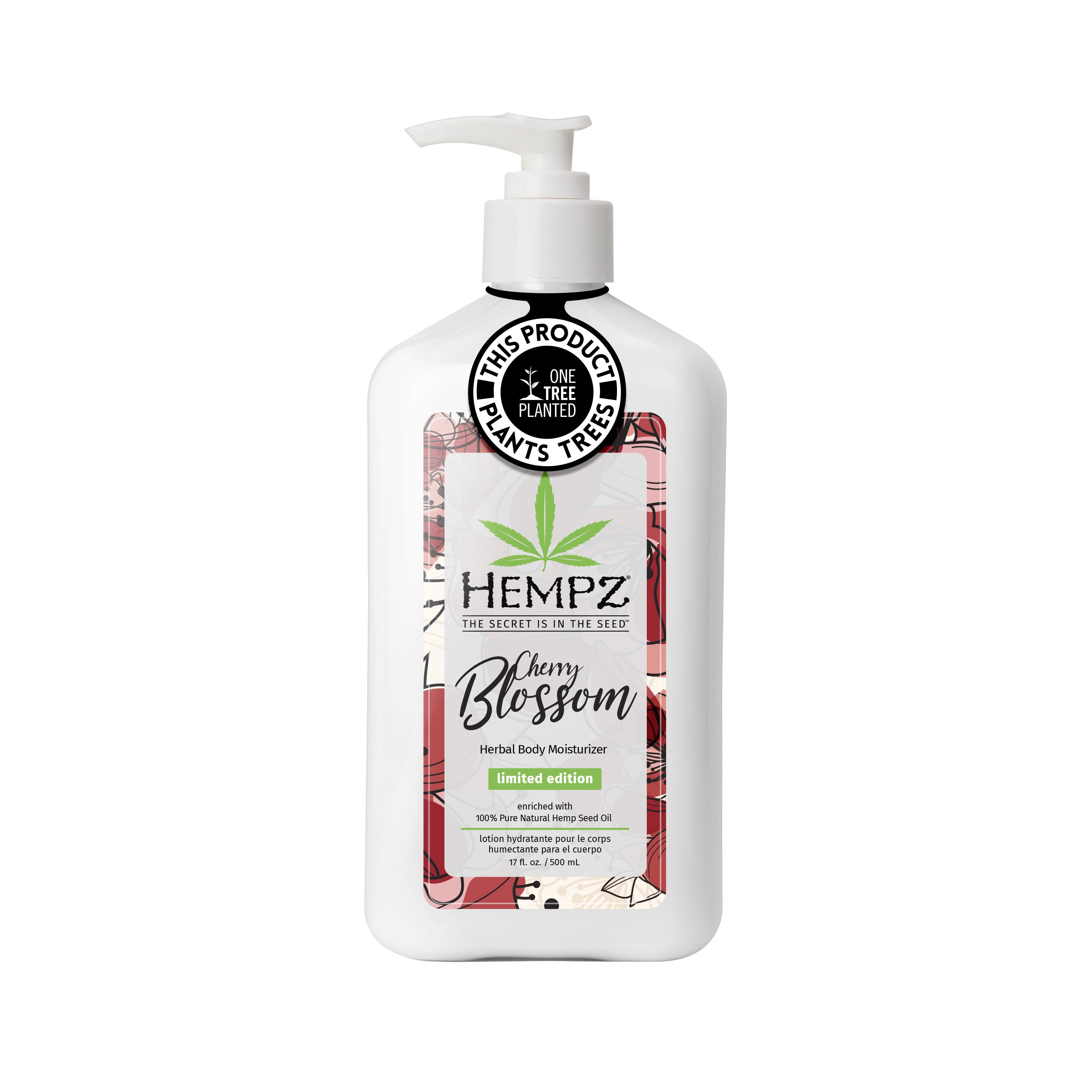 Hempz - Cherry Blossom Herbal Body Moisturizer - Creata Beauty - Professional Beauty Products