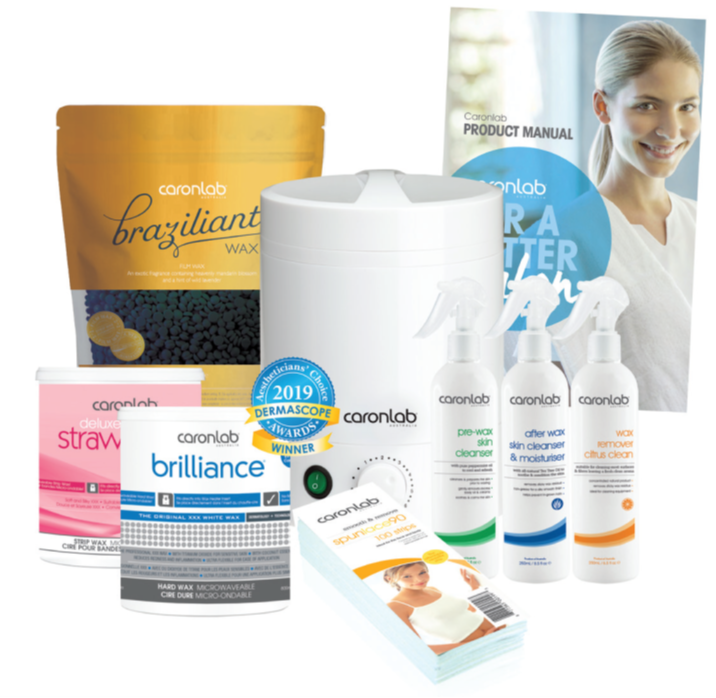 Caronlab - Professional Starter Waxing Kit - Creata Beauty - Professional Beauty Products