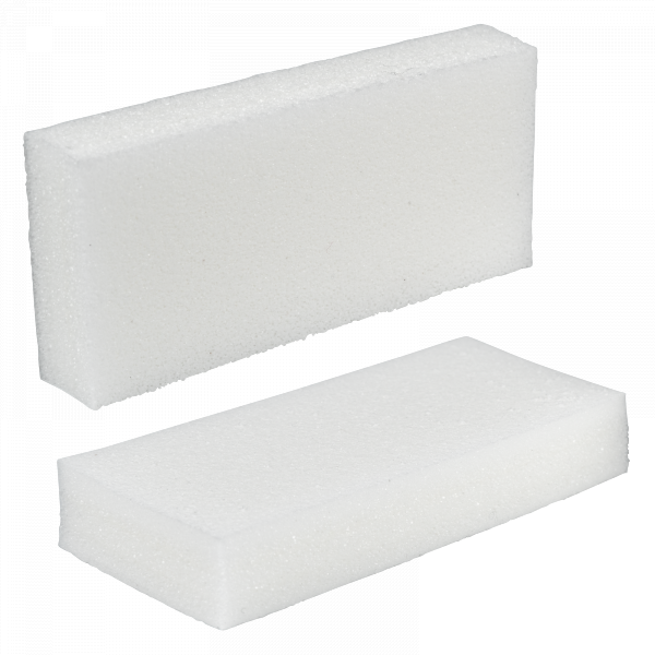 Americanails - Premium Slim White Buffer Blocks - Creata Beauty - Professional Beauty Products