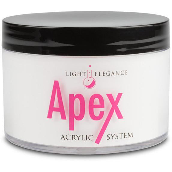Light Elegance Apex Acrylic Powder - Clear - Creata Beauty - Professional Beauty Products