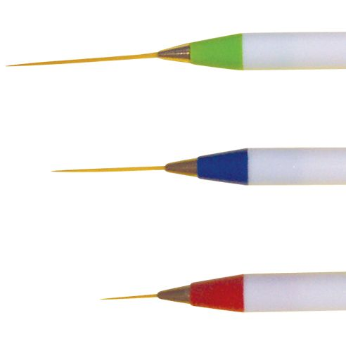 Americanails - 3 Piece Striper Art Brush Set - Creata Beauty - Professional Beauty Products