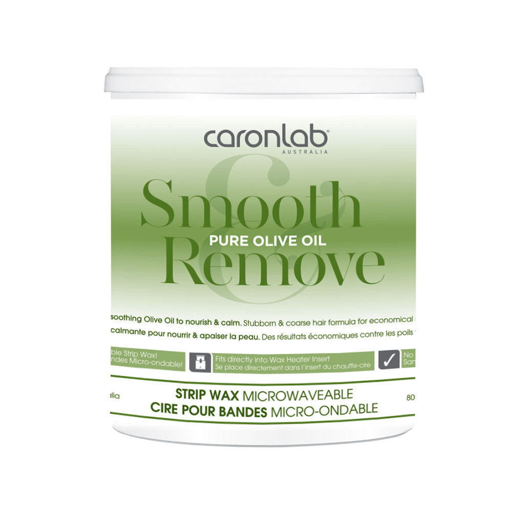 Caronlab - Pure Olive Oil Strip Wax Microwaveable - Creata Beauty - Professional Beauty Products