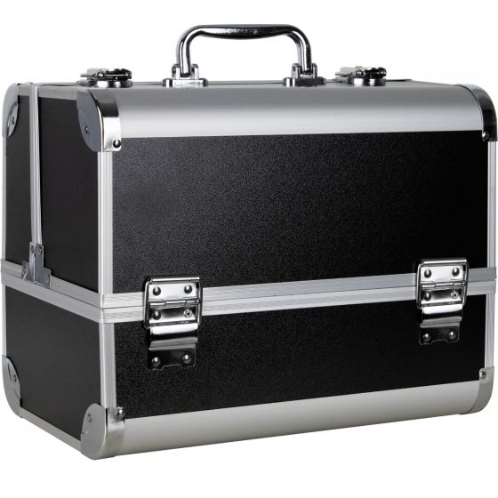 VER Beauty - Black Matte Cosmetic Case - Creata Beauty - Professional Beauty Products