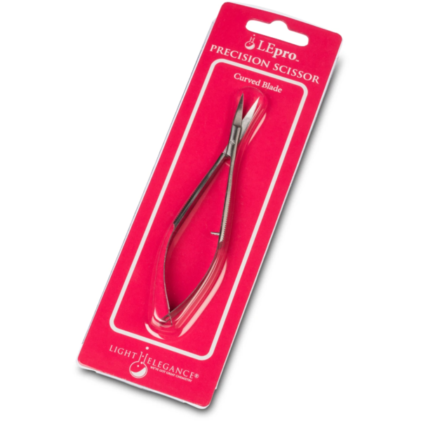 Light Elegance LEpro Precision Scissor - Curved Blade - Creata Beauty - Professional Beauty Products