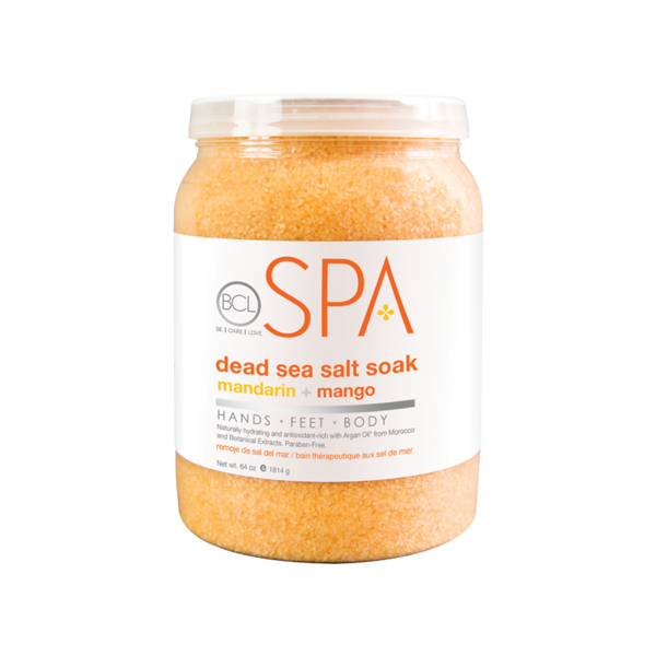 BCL Spa Salt Soak - Mandarin & Mango - Creata Beauty - Professional Beauty Products