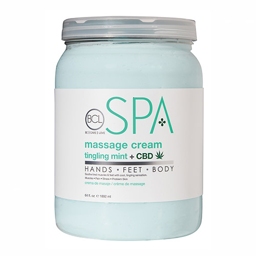 BCL Spa Moisture Mask - Tingling Mint + CBD - Creata Beauty - Professional Beauty Products