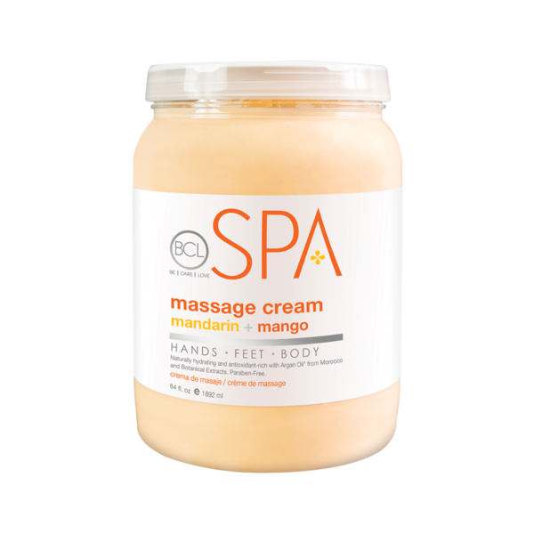 BCL Spa Massage Cream - Mandarin & Mango - Creata Beauty - Professional Beauty Products