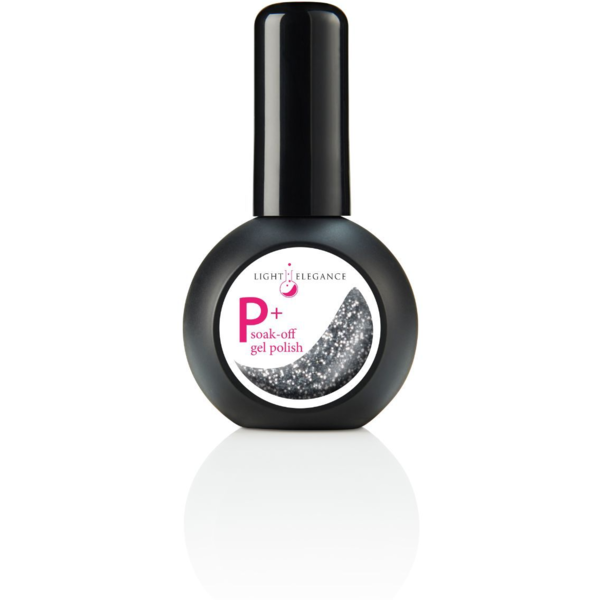 Light Elegance P+ Soak Off Glitter Gel - Sterling - Creata Beauty - Professional Beauty Products