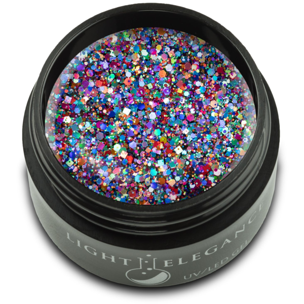 Light Elegance Glitter Gel - I Need Attention - Creata Beauty - Professional Beauty Products