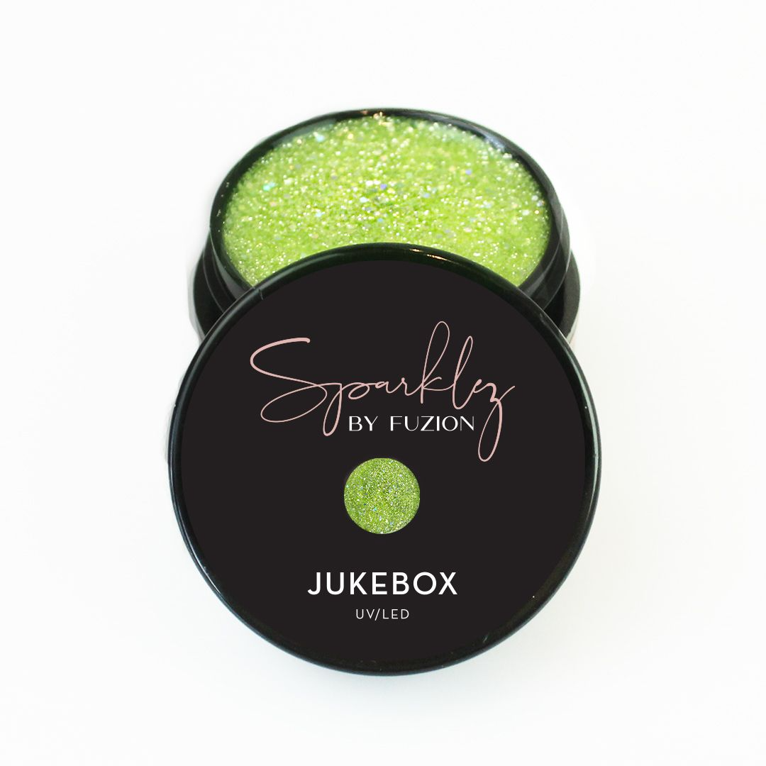 Fuzion Sparklez Gel - Jukebox - Creata Beauty - Professional Beauty Products
