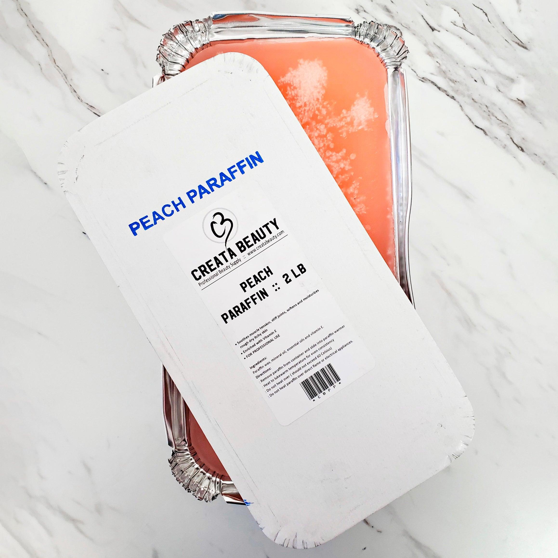 Creata Beauty Paraffin 2lb - Peach - Creata Beauty - Professional Beauty Products