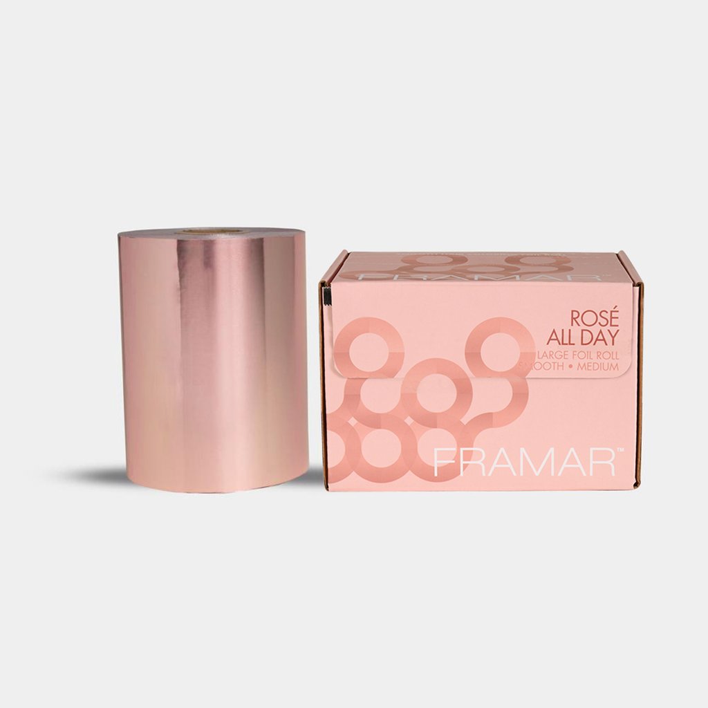 Framar Smooth Foil - Rosé All-Day (Medium) - Large Roll - Creata Beauty - Professional Beauty Products