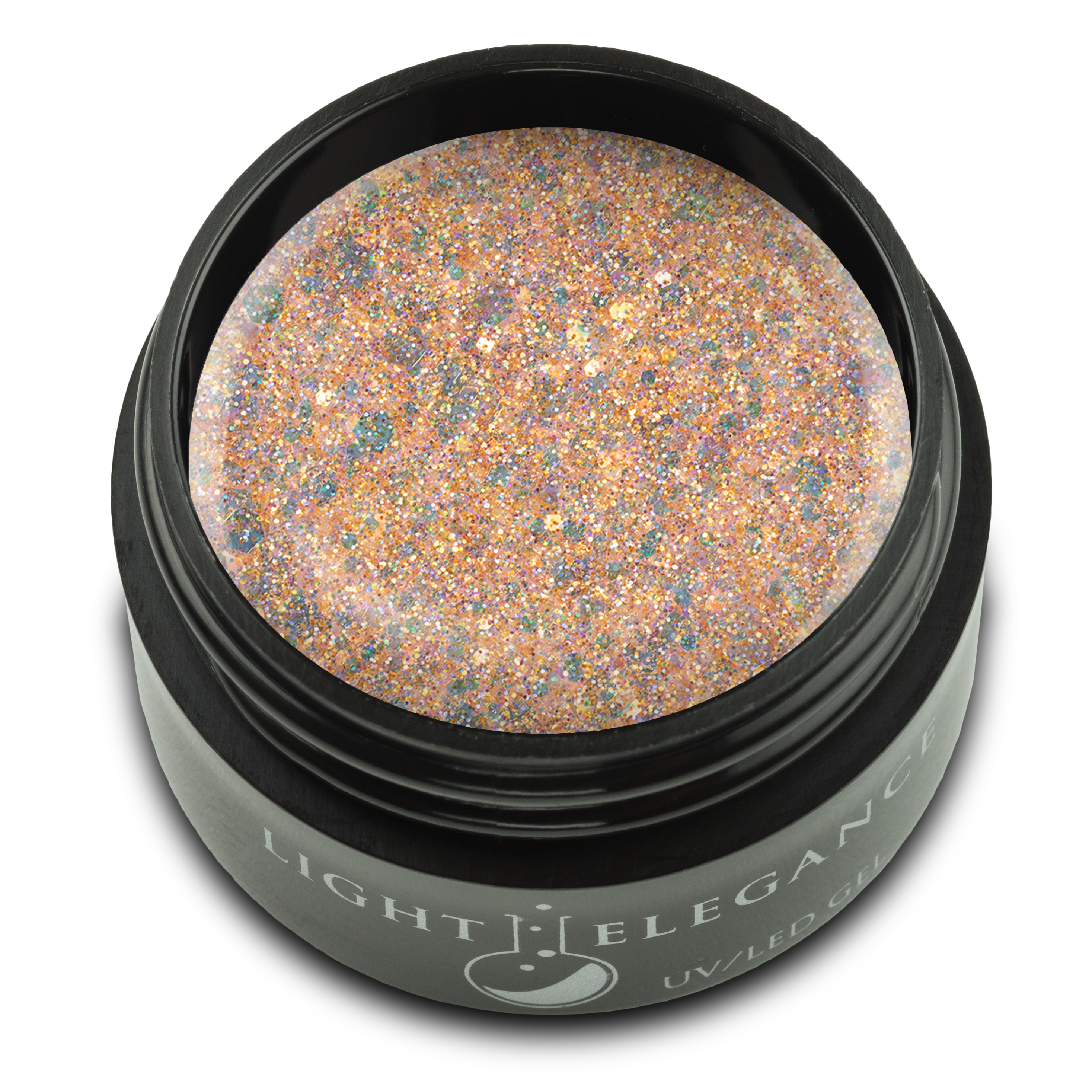 Light Elegance Glitter Gel - Sandy Bottoms - Creata Beauty - Professional Beauty Products