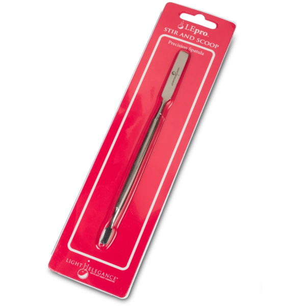 Light Elegance LEpro Stir and Scoop Precision Spatula - Creata Beauty - Professional Beauty Products