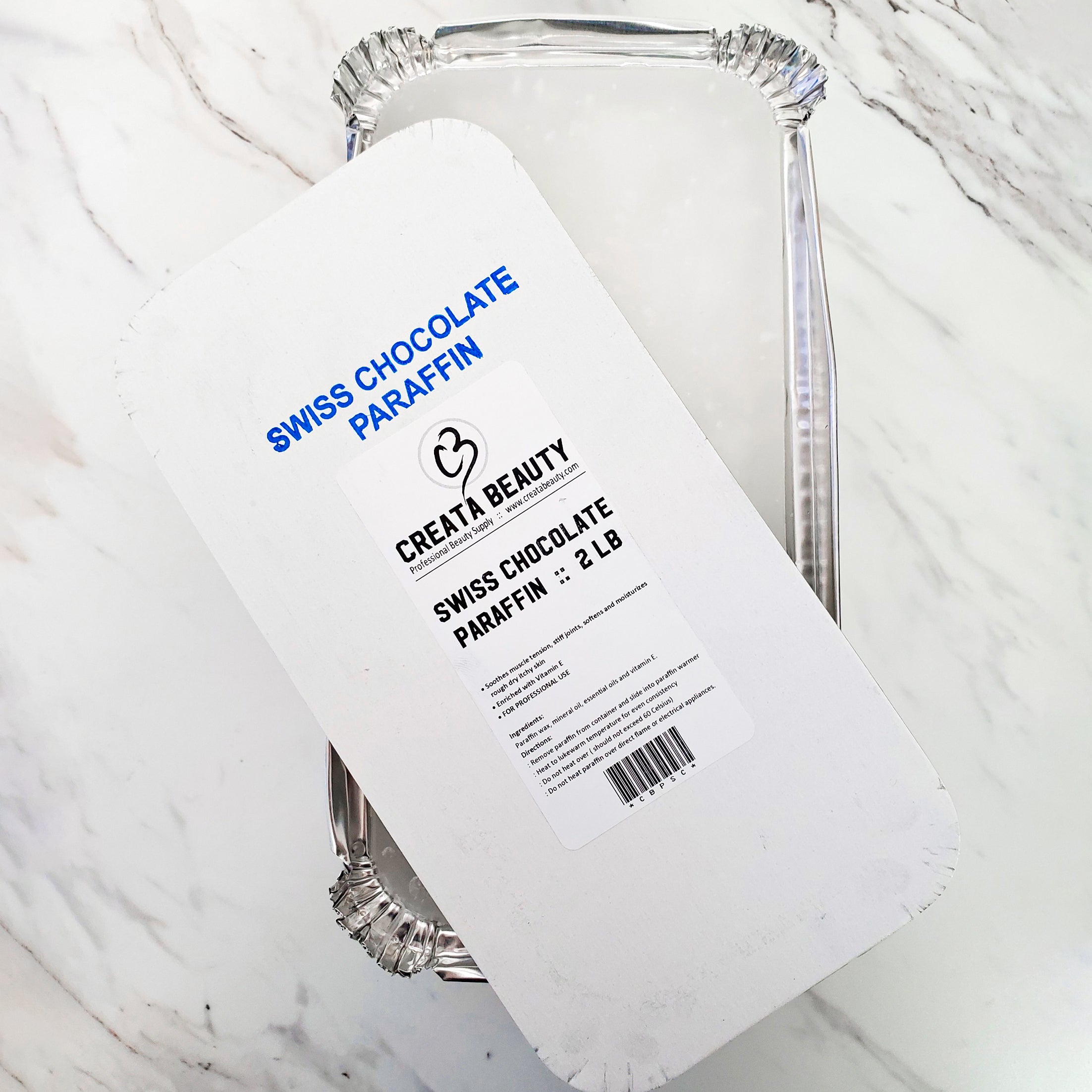 Creata Beauty Paraffin 2lb - Swiss Chocolate - Creata Beauty - Professional Beauty Products