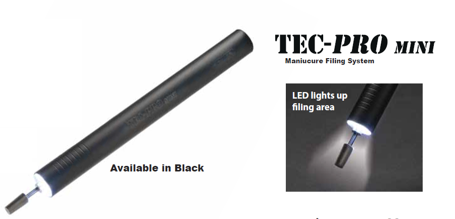 Tec-Pro Mini Manicure & Pedicure Nail Machine - Creata Beauty - Professional Beauty Products