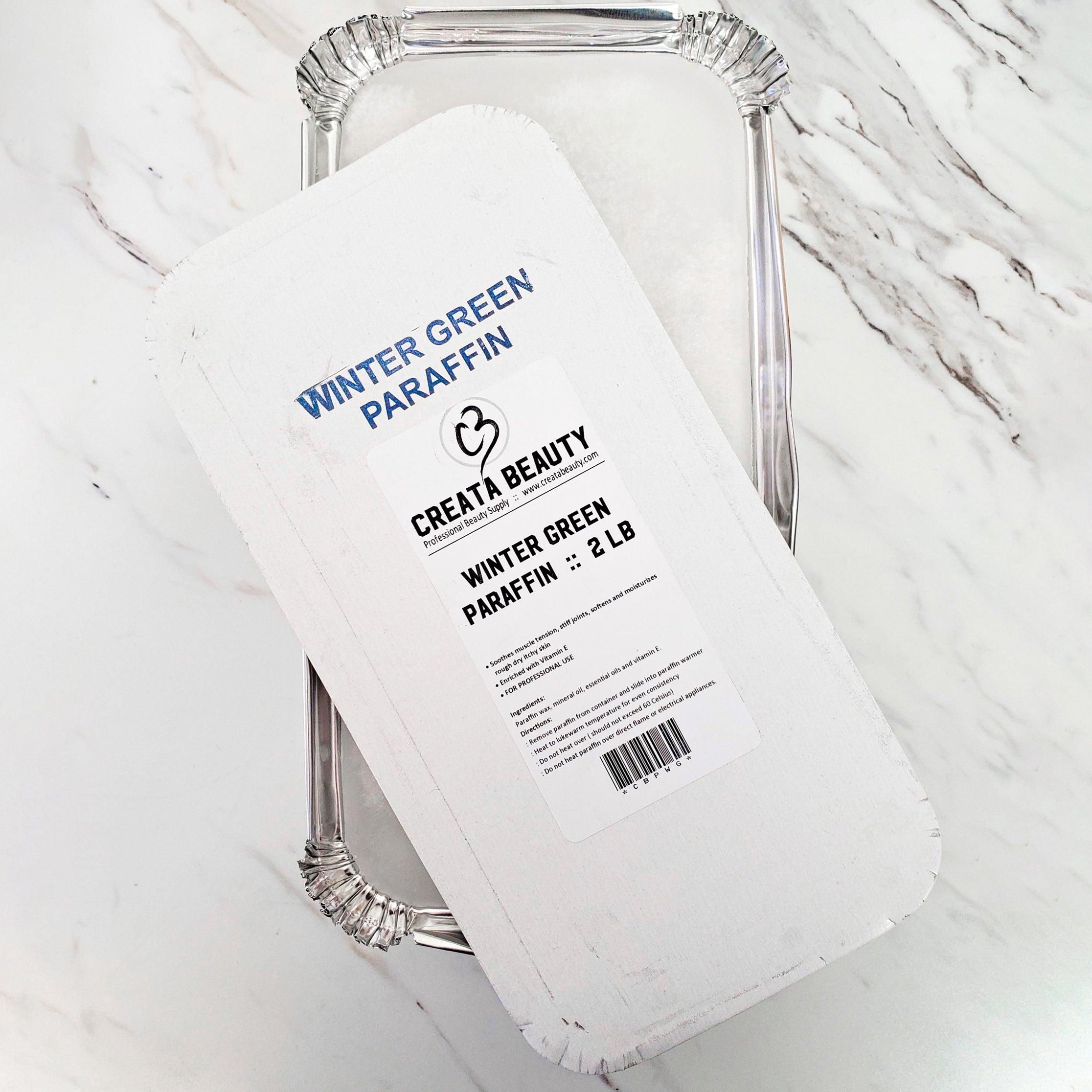 Creata Beauty Paraffin 2lb - Wintergreen - Creata Beauty - Professional Beauty Products
