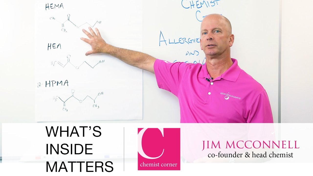 Nail Product Allergies & Gateway Allergens - Chemist Corner #2 with Jim McConnell