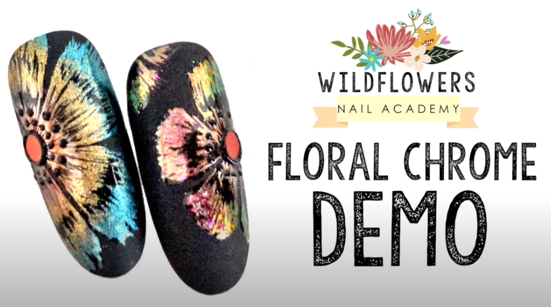 Floral Chrome Demo from Wildflowers