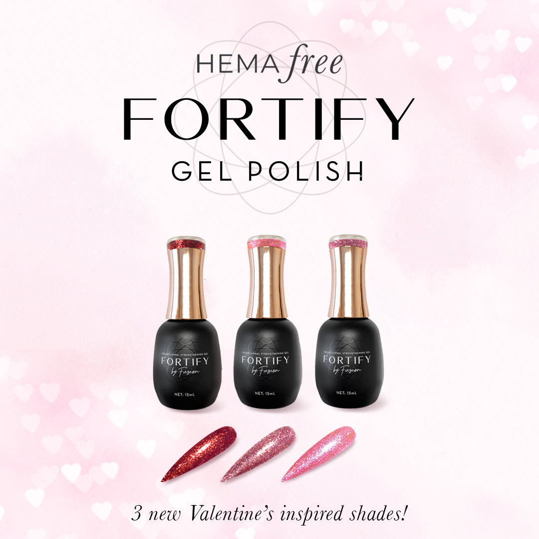 Fuzion Valentine's 2024 Hema Free Polish Collection 57-59