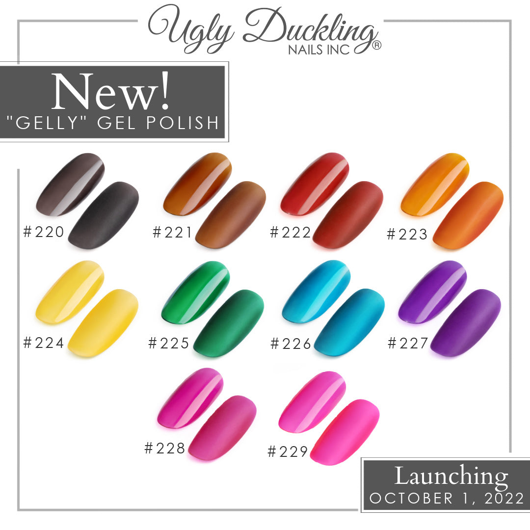 Ugly Duckling Fall 2023 Collection - Gelly Polish