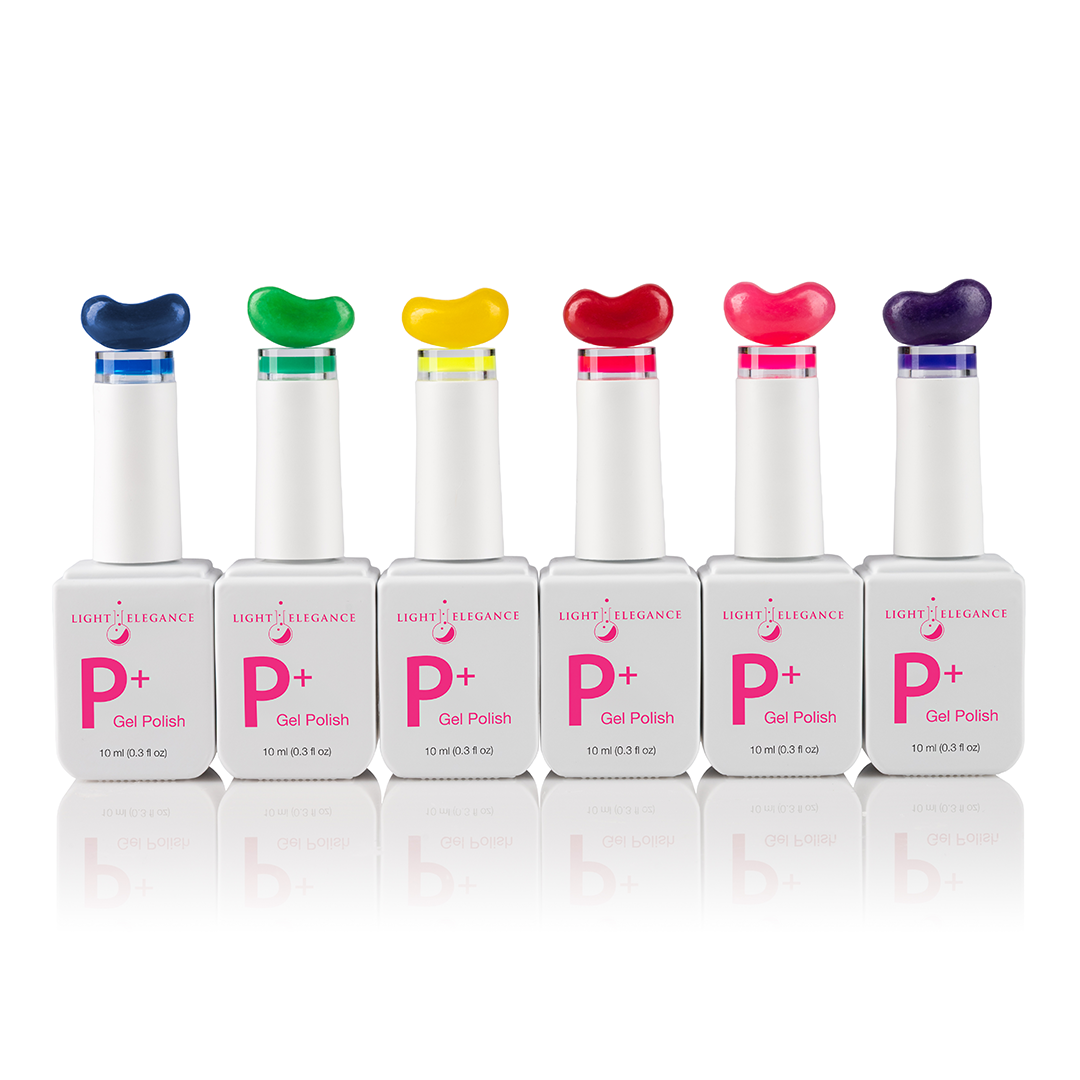 Light Elegance P+ Jellies Color Gel Polishes