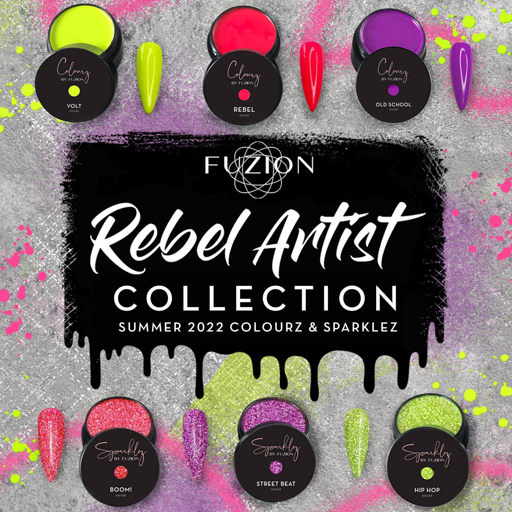 Fuzion Summer 2022 Collection - Rebel Artist