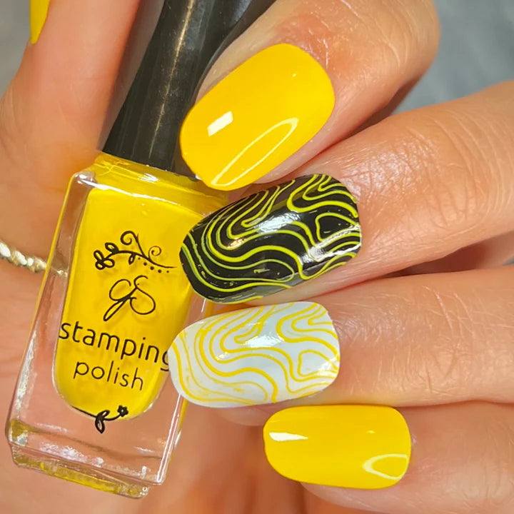 Clear Jelly Stamper Polish - CJS 008 You Are My Sunshine - Creata Beauty - Professional Beauty Products