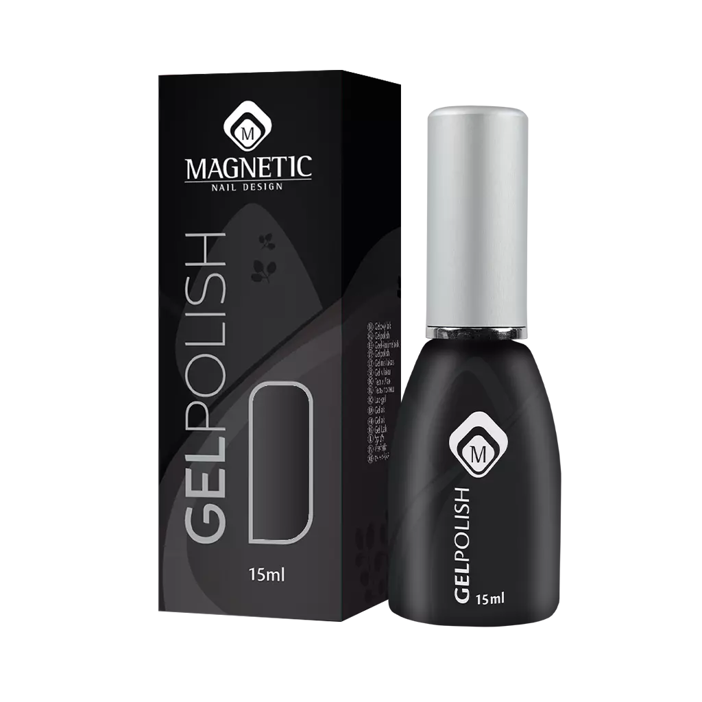 Magnetic Gelpolish Blackest Black 15 ml - Creata Beauty - Professional Beauty Products