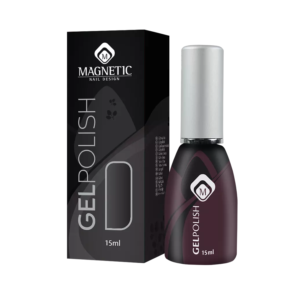 Magnetic Gelpolish Midnight Red 15 ml - Creata Beauty - Professional Beauty Products
