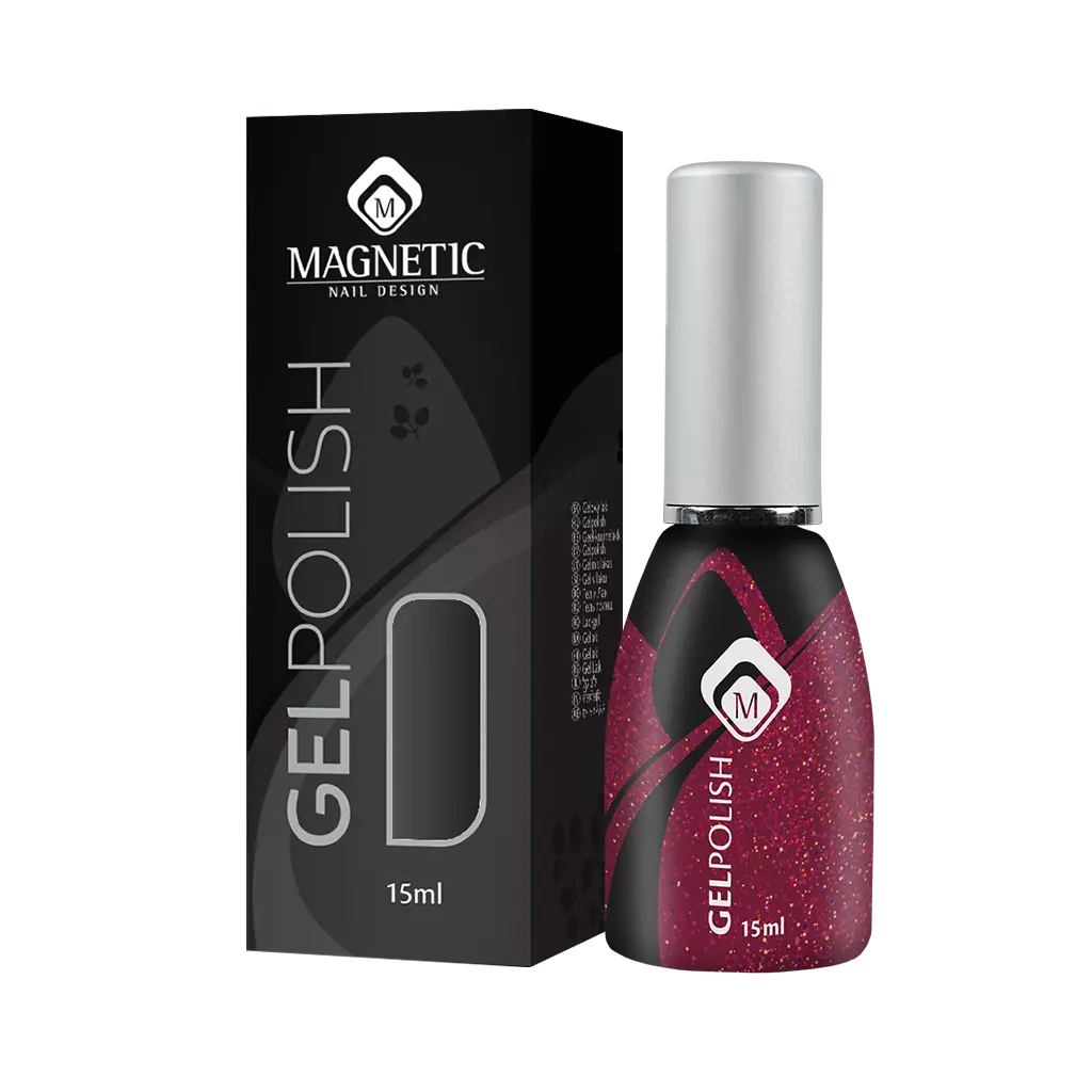 Magnetic Gelpolish Fialko Red 15 ml - Creata Beauty - Professional Beauty Products