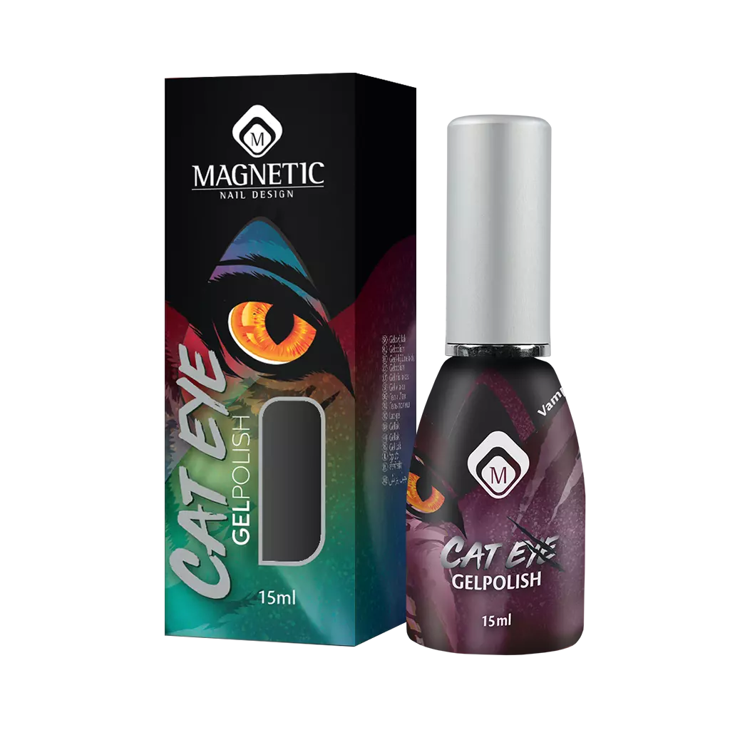 Magnetic Cat Eye Gelpolish Vamp 15 ml - Creata Beauty - Professional Beauty Products