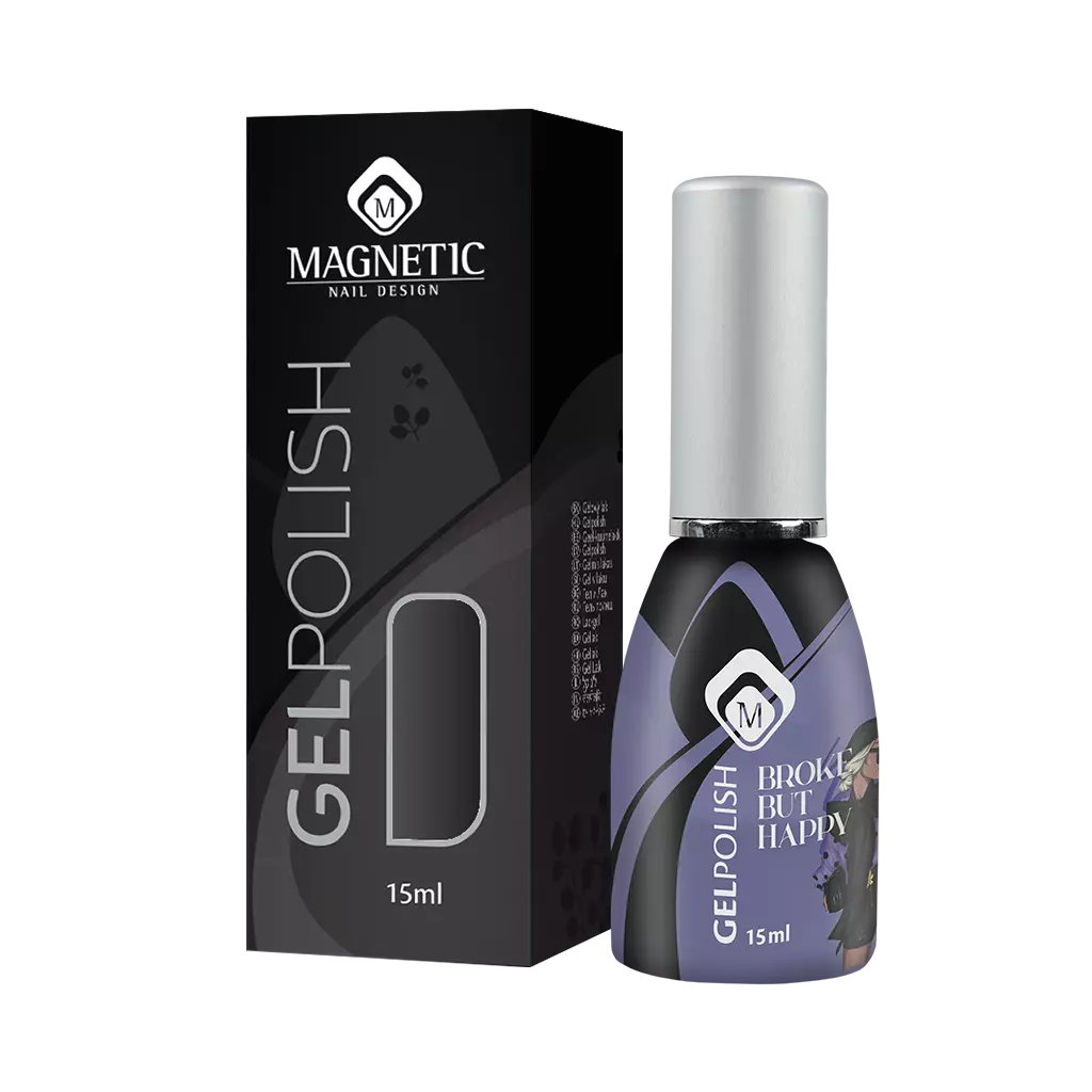 Magnetic Gelpolish Broke But Happy - Creata Beauty - Professional Beauty Products