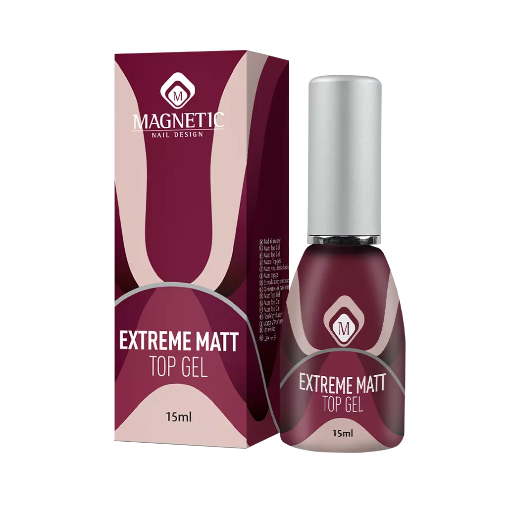 Magnetic Extreme Matt Topgel - Creata Beauty - Professional Beauty Products