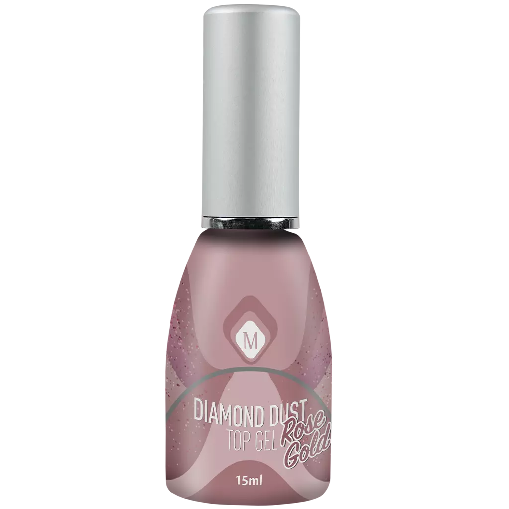 Magnetic DIAMOND DUST ROSE GOLD 15 ML Top Gel - Creata Beauty - Professional Beauty Products