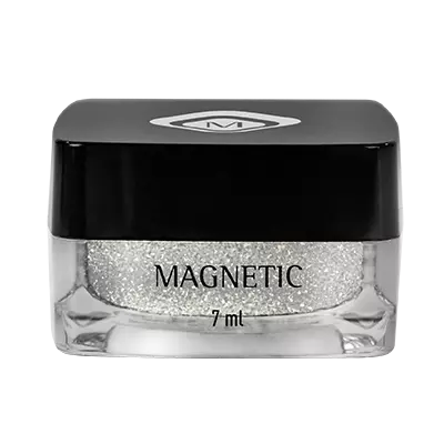 Magnetic One Coat Color Gel True Silver - Creata Beauty - Professional Beauty Products