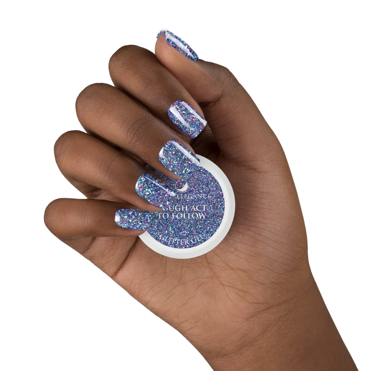 Light Elegance Glitter Gel - Tough Act to Follow :: New Packaging - Creata Beauty - Professional Beauty Products