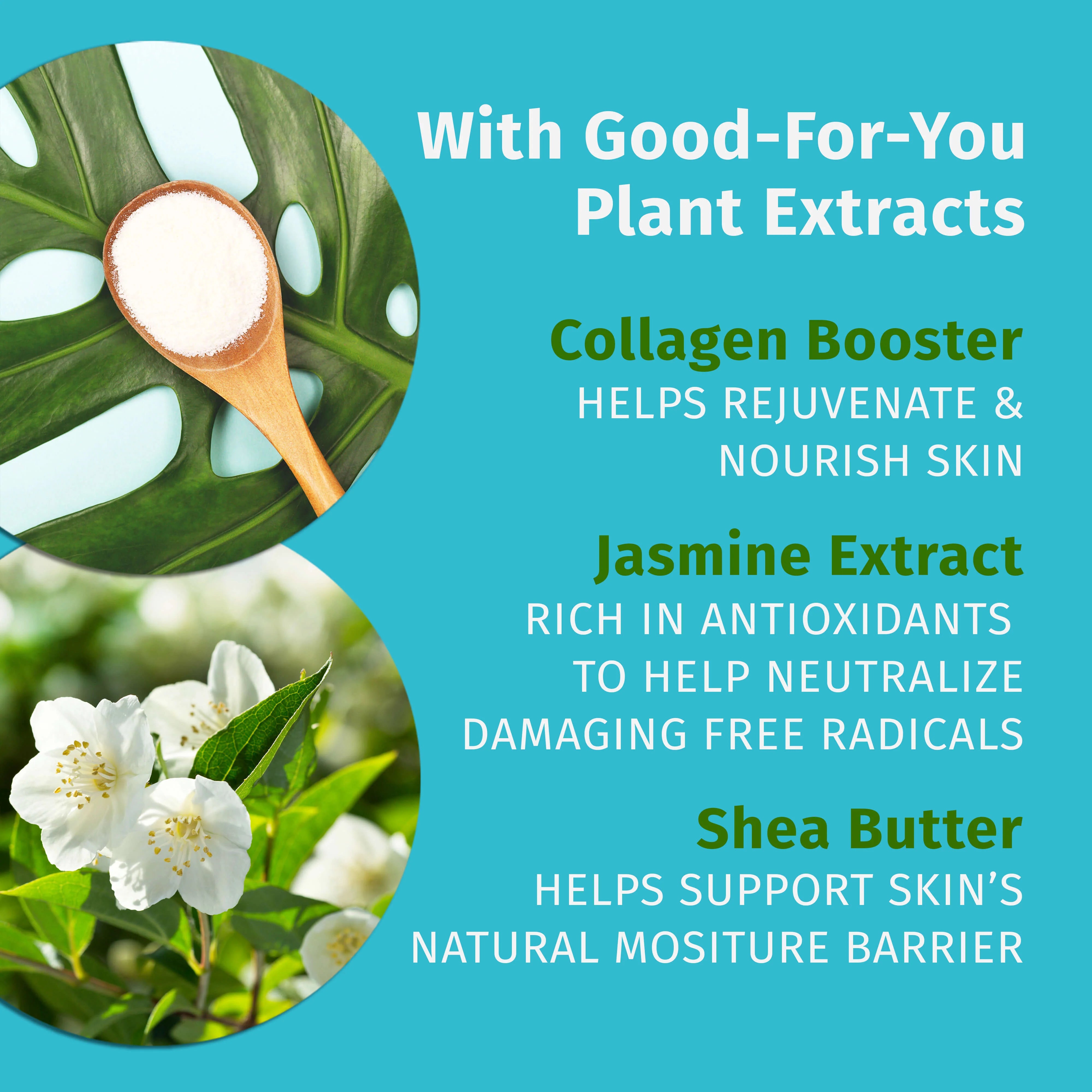 Hempz - Beauty Actives Sweet Jasmine & Rose Herbal Body Serum with Collagen Booster