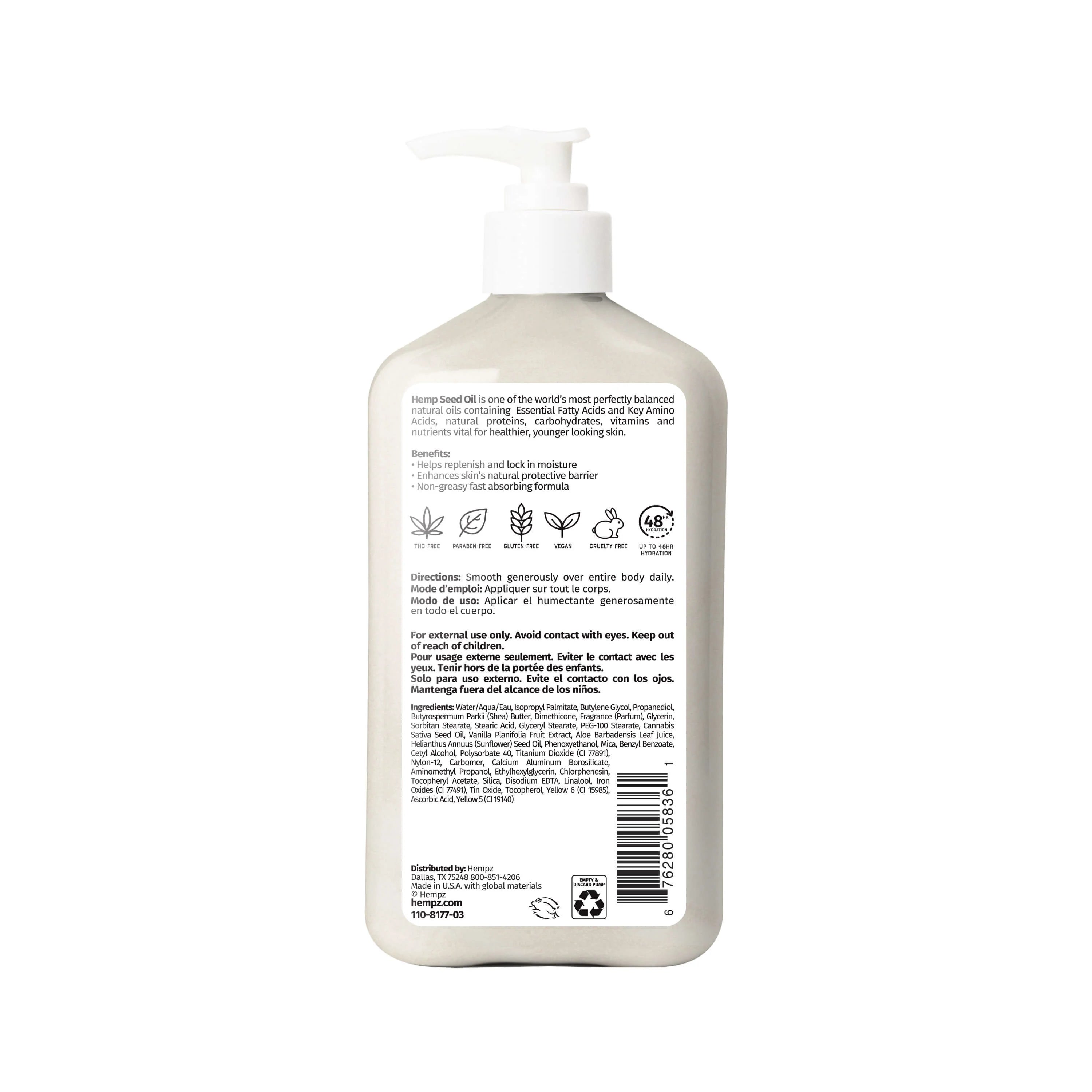 Hempz - Spun Sugar Herbal Body Moisturizer