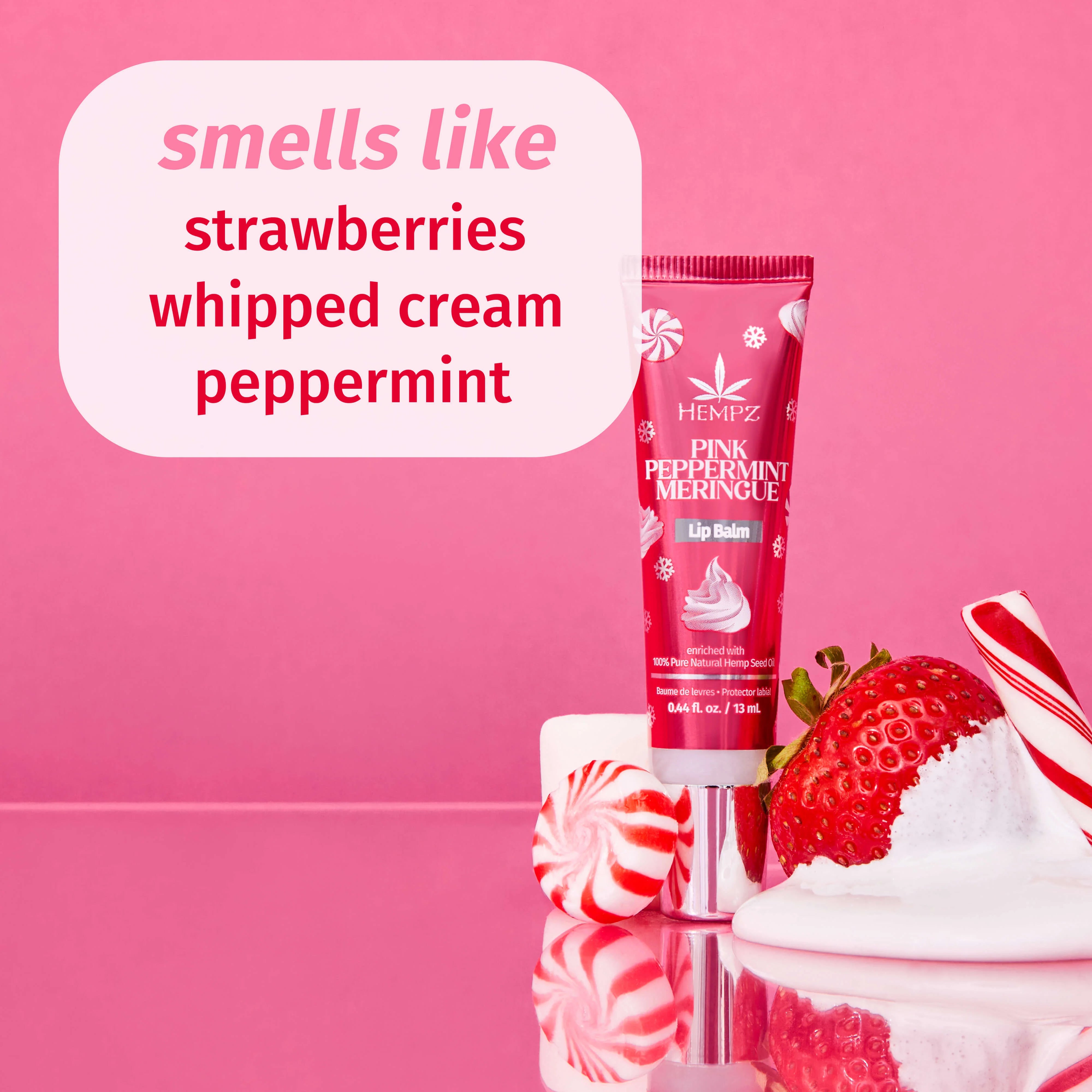 Hempz - Pink Peppermint Meringue Lip Balm