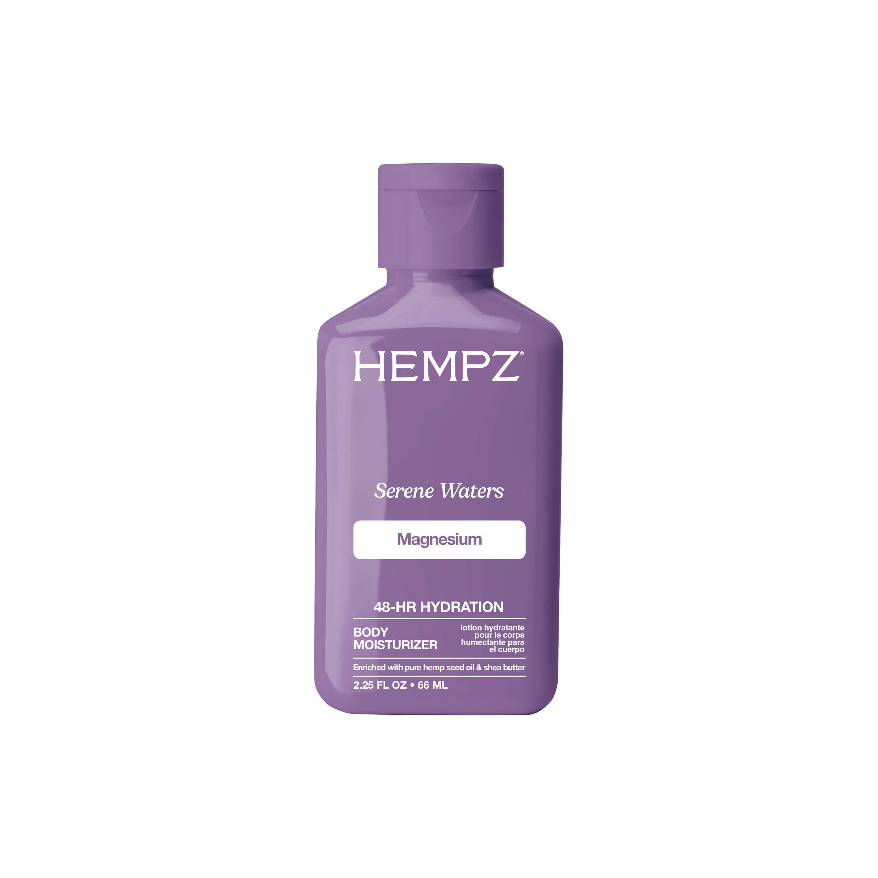 Hempz Travel-Size Beauty Actives Serene Waters Herbal Body Moisturizer with Magnesium