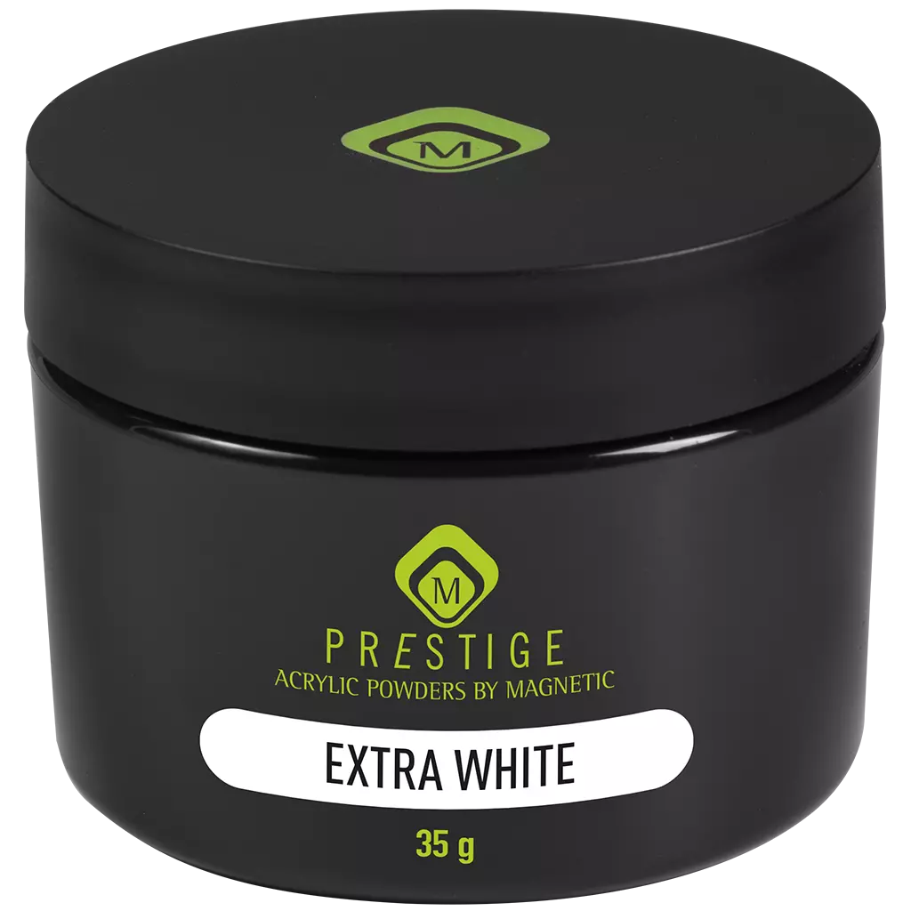 Magnetic Prestige Extra White Acrylic Powder - Creata Beauty - Professional Beauty Products