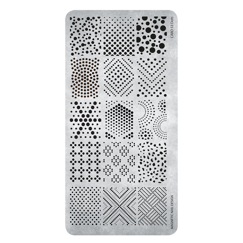 Magnetic Stamping Plate 53 Dots - Creata Beauty - Professional Beauty Products